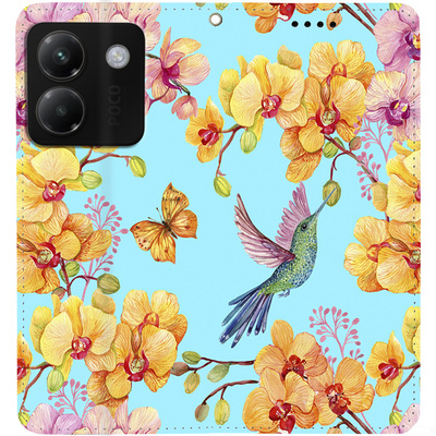 Чохол-книжка BoxFace для Poco M7 Pro 5G Colibri in Orchids