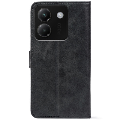 Чохол-книжка Crazy Horse Clasic для Poco M7 Pro 5G Grafit (Front)