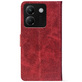Чохол-книжка Crazy Horse Clasic для Poco M7 Pro 5G Red Wine (Front)