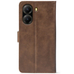 Чохол-книжка Crazy Horse Clasic для Poco X7 Pro Brown (Front)