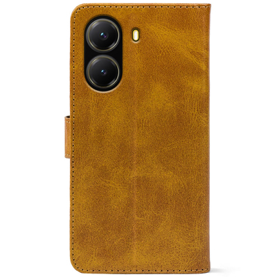 Чохол-книжка Crazy Horse Clasic для Poco X7 Pro Camel (Front)