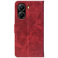 Чохол-книжка Crazy Horse Clasic для Poco X7 Pro Red Wine (Front)