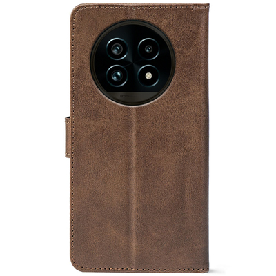 Чохол-книжка Crazy Horse Clasic для Realme 13 Pro 5G Brown (Front)