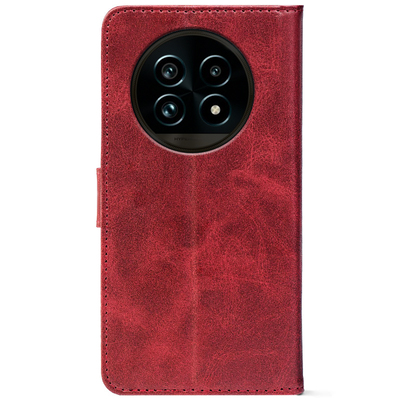 Чохол-книжка Crazy Horse Clasic для Realme 13 Pro 5G Red Wine (Front)