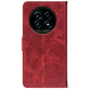 Чохол-книжка Crazy Horse Clasic для Realme 13 Pro 5G Red Wine (Front)