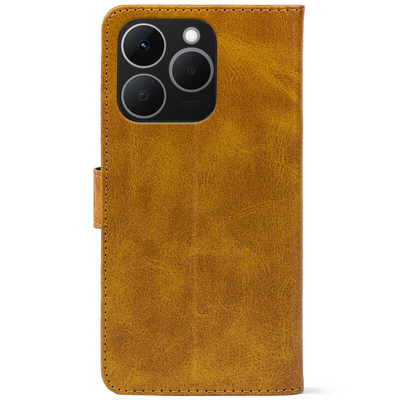 Чохол-книжка Crazy Horse Clasic для Realme 15T Camel (Front)