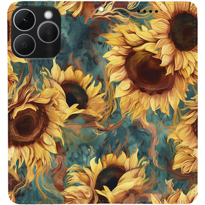 Чохол-книжка BoxFace для Oukitel C50 Соняшники