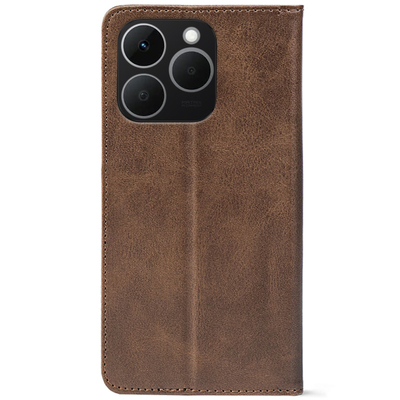 Чохол-книжка Crazy Horse Clasic для Realme 15T Brown (Strong)
