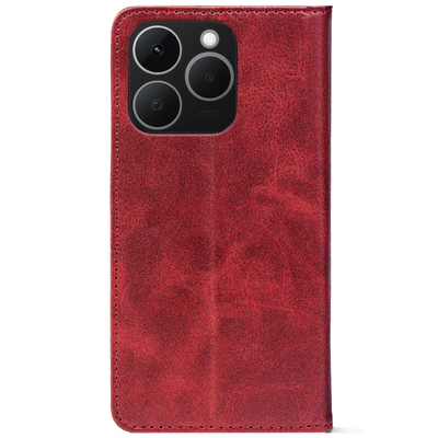 Чохол-книжка Crazy Horse Clasic для Realme 15T Red Wine (Strong)