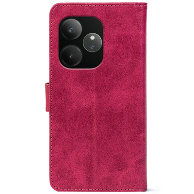 Чохол-книжка Crazy Horse Clasic для Realme GT Neo 6 SE Magenta (Front)