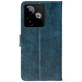Чохол-книжка Crazy Horse Clasic для Realme GT 7 5G Dark Blue (Front)