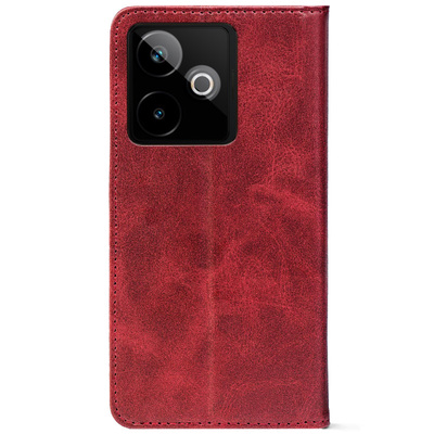 Чохол-книжка Crazy Horse Clasic для Realme GT 7 5G Red Wine (Strong)