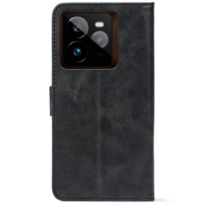 Чохол-книжка Crazy Horse Clasic для Realme GT 7 Pro Grafit (Front)