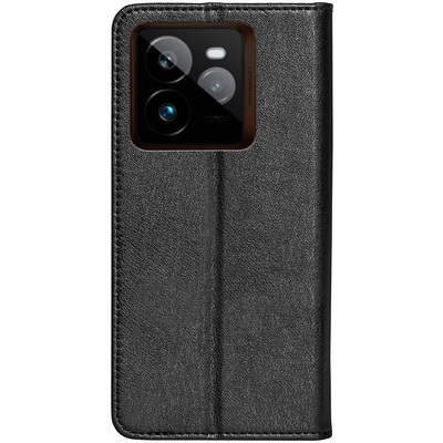 Чохол-книжка Crazy Horse Clasic для Realme GT 7 Pro EverSkin Black (Strong)