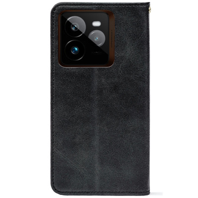 Чохол-книжка Crazy Horse Clasic для Realme GT 7 Pro Grafit (Strong)