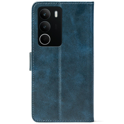 Чохол-книжка Crazy Horse Clasic для Realme C71 Dark Blue (Front)