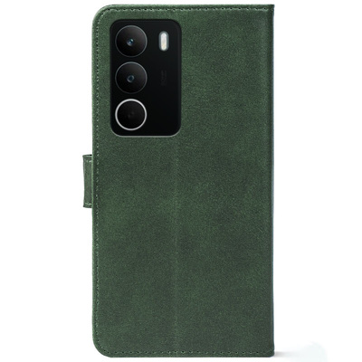 Чохол-книжка Crazy Horse Clasic для Realme C71 Dark Green (Front)