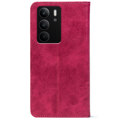 Чохол-книжка Crazy Horse Clasic для Realme C75 Magenta (Strong)