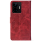 Чохол-книжка Crazy Horse Clasic для Realme GT3 Red Wine (Front)