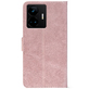 Чохол-книжка Crazy Horse Clasic для Realme GT3 Rose Gold (Front)