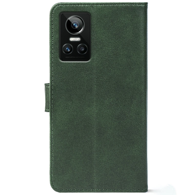 Чохол-книжка Crazy Horse Clasic для Realme GT Neo 3 Dark Green (Front)