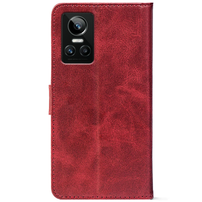 Чохол-книжка Crazy Horse Clasic для Realme GT Neo 3 Red Wine (Front)