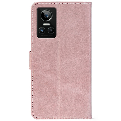 Чохол-книжка Crazy Horse Clasic для Realme GT Neo 3 Rose Gold (Front)