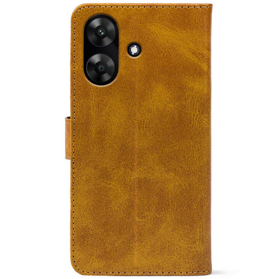 Чохол-книжка Crazy Horse Clasic для Realme Note 60 Camel (Front)