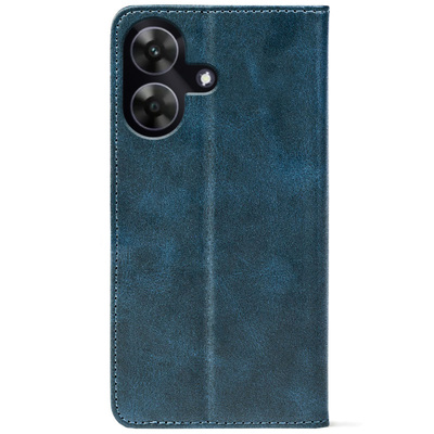 Чохол-книжка Crazy Horse Clasic для Realme Note 60 Dark Blue (Strong)