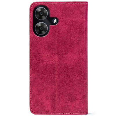 Чохол-книжка Crazy Horse Clasic для Realme Note 60 Magenta (Strong)