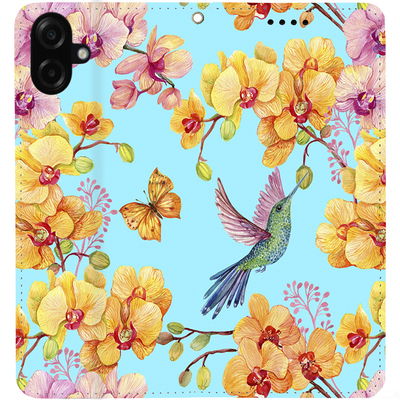 Чохол-книжка BoxFace для Samsung Galaxy A07 (A075) Colibri in Orchids