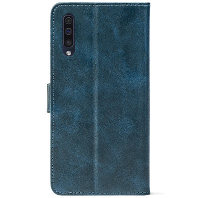 Чохол-книжка Crazy Horse Clasic для Samsung Galaxy A50 (A505) Dark Blue (Front)