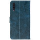 Чохол-книжка Crazy Horse Clasic для Samsung Galaxy A50 (A505) Dark Blue (Front)