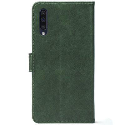 Чохол-книжка Crazy Horse Clasic для Samsung Galaxy A50 (A505) Dark Green (Front)