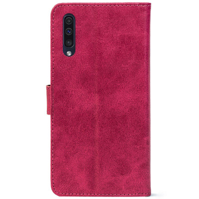 Чохол-книжка Crazy Horse Clasic для Samsung Galaxy A50 (A505) Magenta (Front)