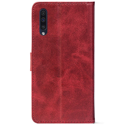 Чохол-книжка Crazy Horse Clasic для Samsung Galaxy A50 (A505) Red Wine (Front)