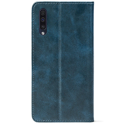 Чохол-книжка Crazy Horse Clasic для Samsung Galaxy A50 (A505) Dark Blue (Strong)