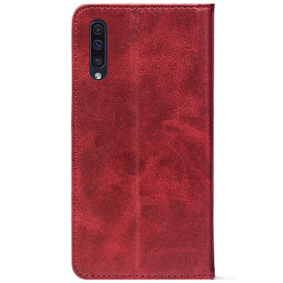 Чохол-книжка Crazy Horse Clasic для Samsung Galaxy A50 (A505) Red Wine (Strong)