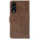 Чохол-книжка Crazy Horse Clasic для Samsung Galaxy S25 Edge (S937) Brown (Front)