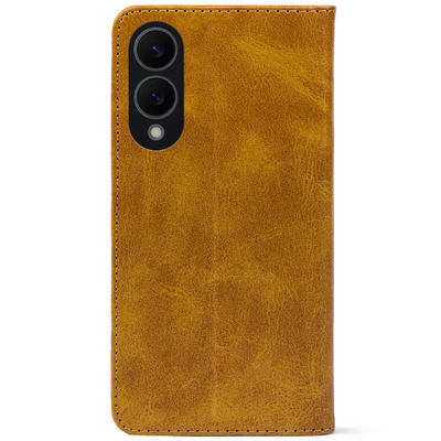 Чохол-книжка Crazy Horse Clasic для Samsung Galaxy S25 Edge (S937) Camel (Strong)