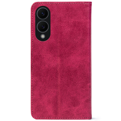 Чохол-книжка Crazy Horse Clasic для Samsung Galaxy S25 Edge (S937) Magenta (Strong)