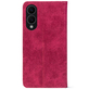Чохол-книжка Crazy Horse Clasic для Samsung Galaxy S25 Edge (S937) Magenta (Strong)