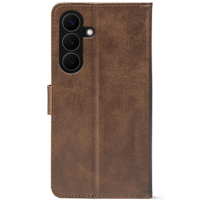 Чохол-книжка Crazy Horse Clasic для Samsung Galaxy S26 Plus (S947) Brown (Front)