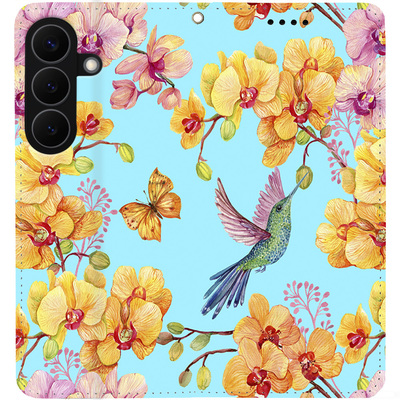 Чохол-книжка BoxFace для Samsung Galaxy S26 Plus (S947) Colibri in Orchids