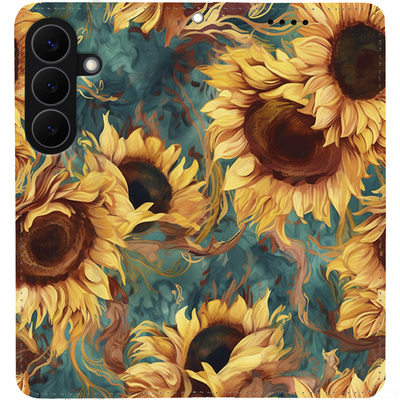 Чохол-книжка BoxFace для Samsung Galaxy S26 Plus (S947) Соняшники