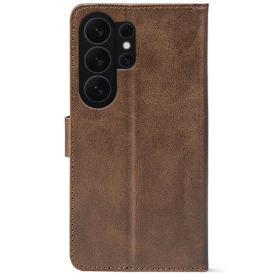 Чохол-книжка Crazy Horse Clasic для Samsung Galaxy S26 Ultra (S948) Brown (Front)