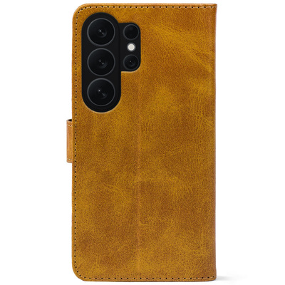 Чохол-книжка Crazy Horse Clasic для Samsung Galaxy S26 Ultra (S948) Camel (Front)