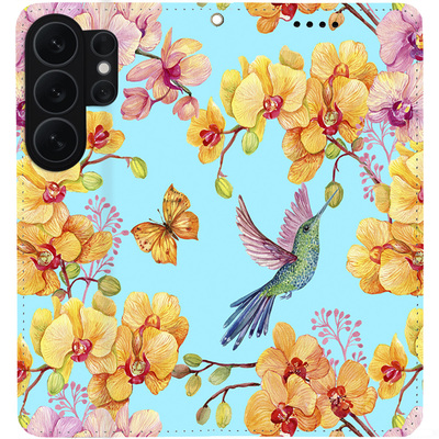 Чохол-книжка BoxFace для Samsung Galaxy S26 Ultra (S948) Colibri in Orchids