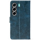 Чохол-книжка Crazy Horse Clasic для Tecno Camon 40 Dark Blue (Front)