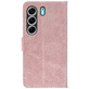 Чохол-книжка Crazy Horse Clasic для Tecno Camon 40 Rose Gold (Front)